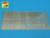 Aber 35A112 Side fuel tanks for soviet tanks KV type (1:35)